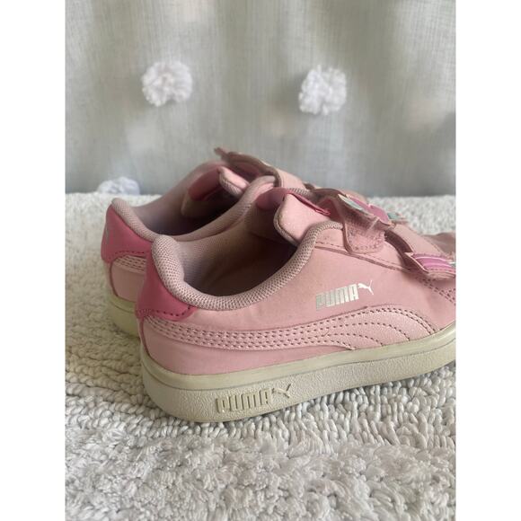 Girls’ Pink Puma Sneakers - Size 11 - Adorable & Comfortable - Picture 5 of 8